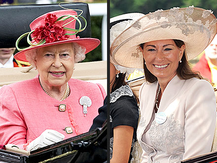 Royal Ascot: Carole Middleton, Queen Elizabeth Arrival