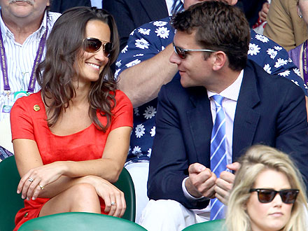 Pippa Middleton Gets Cozy with Her Ex, Alex Loudon, at Wimbledon