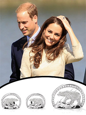 Prince William, Kate Receive Diamond Polar Bears
