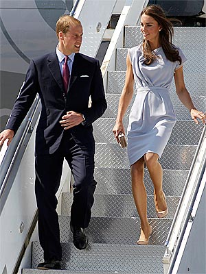 Prince William, Kate Middleton Arrive in America