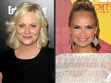 Emmy Nominations: Amy Poehler and Kristin Chenoweth Celebrate