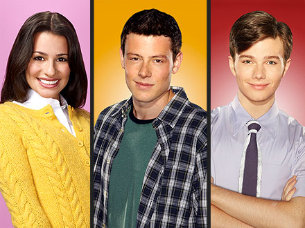 Chris Colfer, Lea Michele, Cory Monteith Leaving Glee