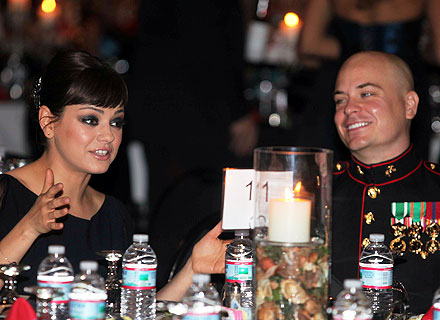 Mila Kunis Attends Marine Corps Ball: All the Details