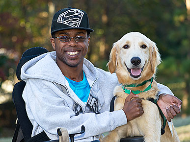 Noble, Milk-Bone's Service-Dog Star, Is Placed with a Quadriplegic Marine