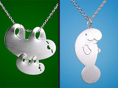 Etsy Fave! Hang a Sloth from Your Neck with Cute Silver Jewelry