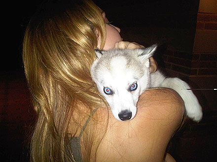 Cuddle Alert! Miley Cyrus Is Crazy in Love with Floyd