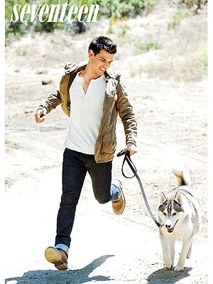 Taylor Lautner Gets in Touch with His Inner Wolf