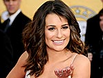 Hey, There! SAG 2011 Stars Caught on Camera | Lea Michele