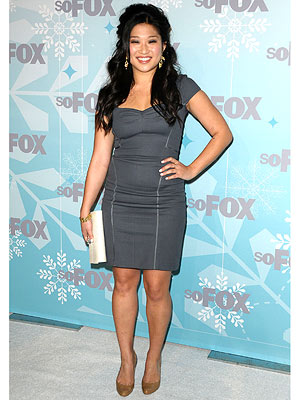 Glee's Jenna Ushkowitz Sweats It Out at the Gym