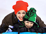 Stars' Favorite Winter Sports! | Gwen Stefani, Kingston Rossdale