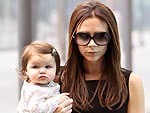 Victoria and Harper Beckham's Chic Travel Style