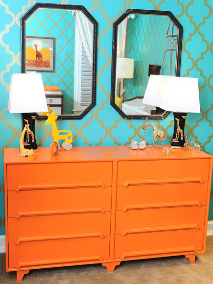 Tori Spelling's Safari-Themed Nursery