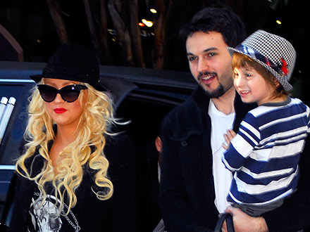 Christina Aguilera and Matt Rutler Share a Five-Course Dinner Date with Her Son Max | Christina Aguilera