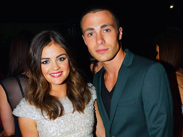 Lucy Hale 'So Happy' to Have Drinks with Colton Haynes at Chateau Marmont