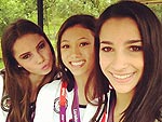 London Uncovered: Olympians' Snapshots | Aly Raisman, Kyla Ross, McKayla Maroney