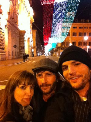 Ashton Kutcher & Lorene Scafaria 'Are Just Friends'