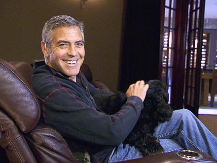 George Clooney Takes CBS Inside His L.A. Home