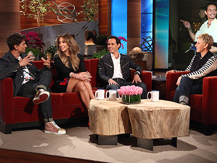 Jennifer Lopez & Marc Anthony (Mostly) Get Along on Q'Viva! The Chosen