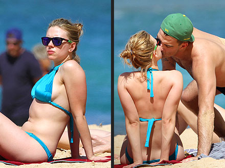 Scarlett Johansson, Nate Naylor Heat Up Hawaii