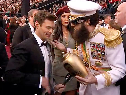Sacha Baron Cohen Ryan Seacrest: After the Ashes Oscar Night