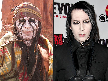 Johnny Depp: Did Marilyn Manson Inspire Tonto Look?