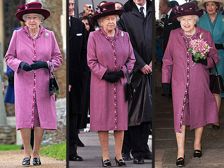 The Queen Recycles Her Wardrobe – Just Like Kate