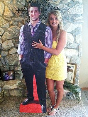 (Cardboard) Tim Tebow Attends High School Prom