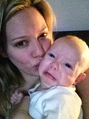 Hillary Duff Baby Picture of Son Luca