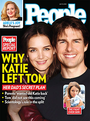 Katie Holmes Leaves  Cruise on To Leave Tom Cruise   Katie Holmes Cover  Katie Holmes  Tom Cruise