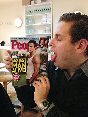 Channing Tatum Is PEOPLE's Sexiest Man Alive; Costar Jonah Hill Reacts (Picture)