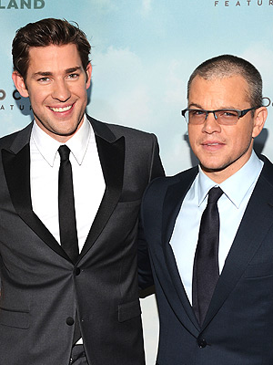 John Krasinski, Matt Damon: Promised Land Premiere Interview