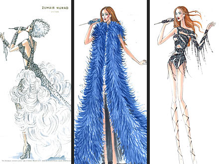 Take a Peek at Jennifer Lopez's Sexy Tour Costumes
