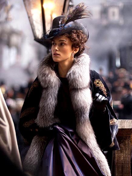 Keira in Costume: See Exclusive Anna Karenina Shots