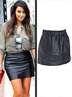 Try This Trend: Leather | Kim Kardashian