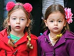 Mini Chic! Tabitha and Loretta Broderick's Adorable Twin Style | Sarah Jessica Parker