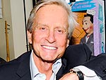 Michael Douglas Says Kissing Matt Damon in Behind the Candelabra Was 'Comfortable'