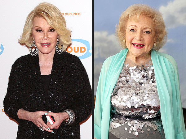 Joan Rivers 80th Birthday; Says Betty White Is a Hero