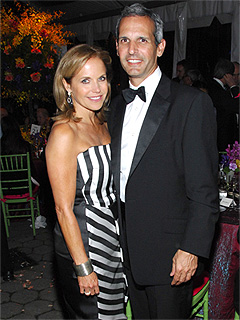 Katie Couric and John Molner Attend Black Tie Gala at the Central Park Zoo | Katie Couric