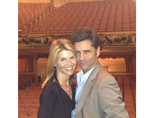 John Stamos and Lori Loughlin Reunite in N.Y.C.