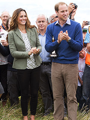 Kate and William Kick Off Marathon in Anglesey