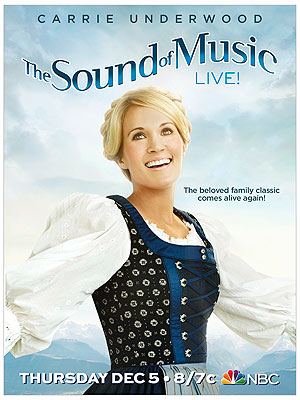 Carrie Underwood to Star in NBC's Live Broadcast of THE SOUND OF MUSIC