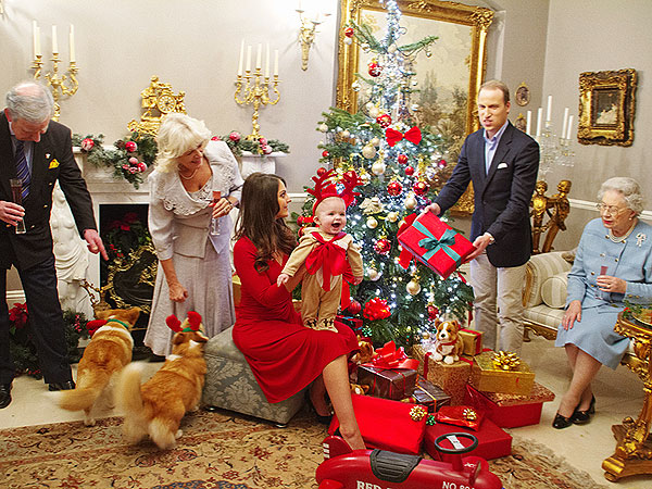 Prince George as a Reindeer! Imagining William & Kate's First Christmas as Parents