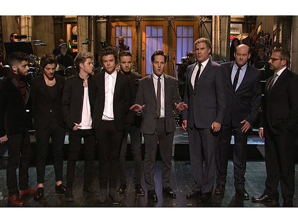 One Direction Feud With Paul Rudd, 'Anchorman' cast on 'Saturday Night Live'