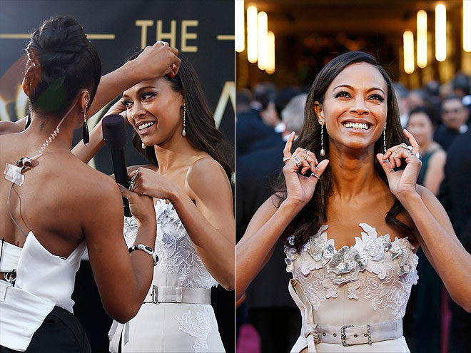 Stars Primp & Prep at the Oscars
