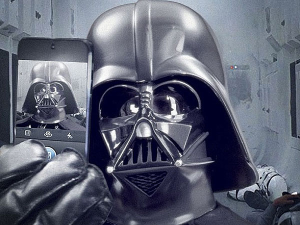 Instagram and Star Wars Join Forces with Darth Vader Selfie