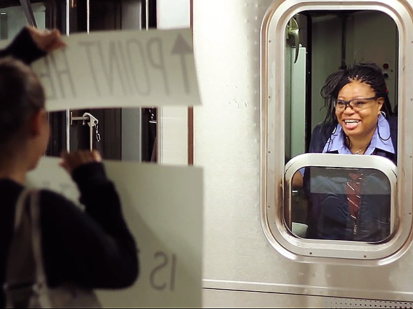Subway Conductor's Day is Made with Just One Point