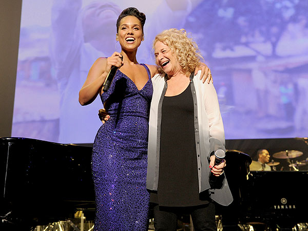 Alicia Keys: Carole King Almost Makes Me Faint