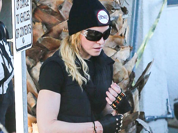Madonna's Pre-Grammys Workout: Spinning with Lourdes