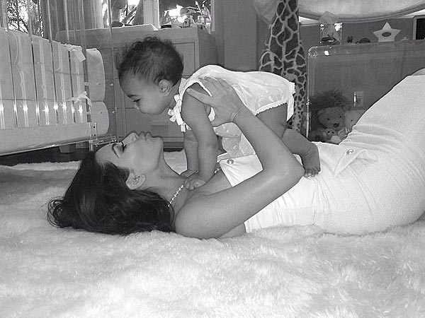 Kim Kardashian Celebrates First Mother's Day with North