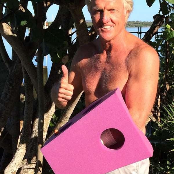 Greg Norman Survives Chainsaw Accident